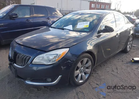 2014 Buick Regal Turbo Premium Ii from USA, damaged, VIN 2G4GR5GXXE9206486